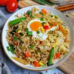 Gebratener Reis mit Ei und Gemüse – Chinesisches Rezept 2 Gebratener Reis mit Ei und Gemüse – Chinesisches Rezept