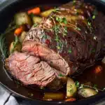 Rinderbraten mit Schmorgemüse 2 Rinderbraten mit Schmorgemüse