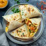 Gefüllte Wrap-Taschen mit Hähnchen 2 Gefüllte Wrap-Taschen mit Hähnchen