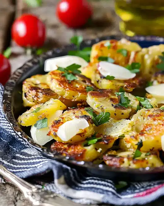 Bratkartoffeln mit griechischem Touch