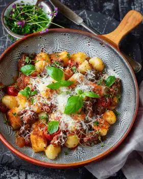 Gnocchi Hackfleisch Auflauf