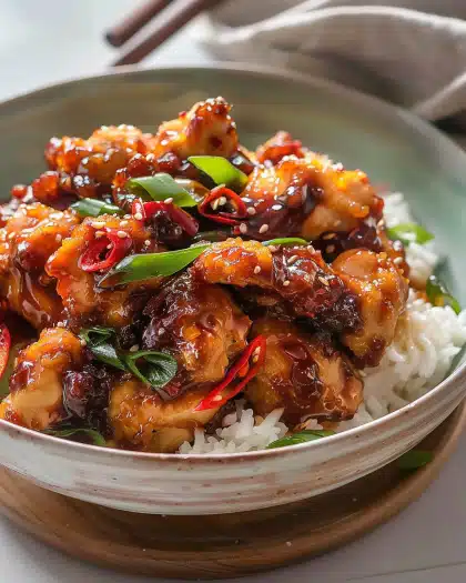 Mongolisches Hähnchen Rezept