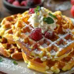 Mini-Kürbis-Waffel-Frühstückstacos Rezept 2 Mini-Kürbis-Waffel-Frühstückstacos Rezept