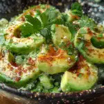 Honig-Limetten Garnelen-Avocado-Salat