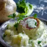 Rahmkohlrabi mit cremiger Soße