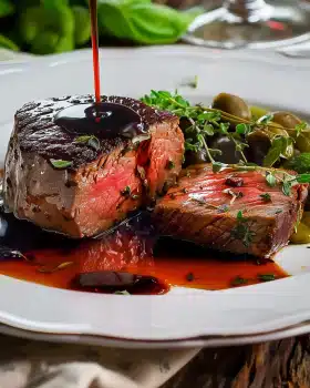 Filet Mignon mit Rotwein-Sauce