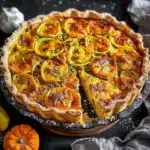 Kürbis-Tarte mit Blauschimmelkäse 2 Kürbis-Tarte mit Blauschimmelkäse