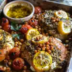 Knuspriges Za’atar-Hähnchen mit Kichererbsen 2 Knuspriges Za’atar-Hähnchen mit Kichererbsen