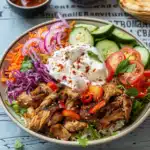 Bunte Döner-Bowl 2 Bunte Döner-Bowl