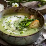 Grüne Spargelsuppe